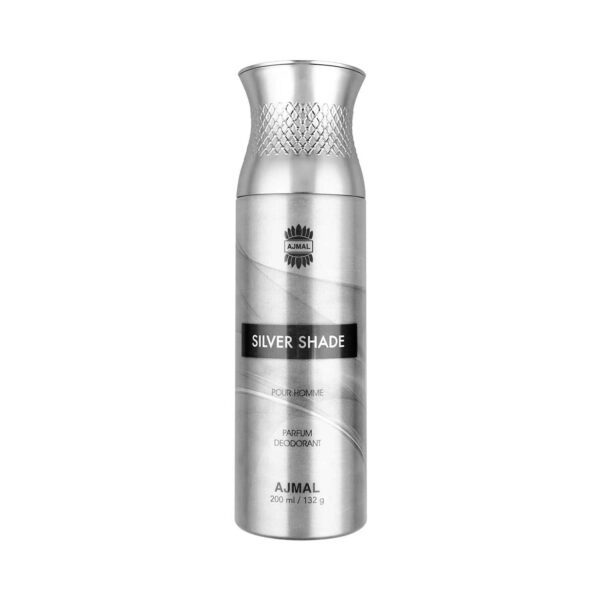 AJMAL Silver Shade Pour Homme Parfum Deodorant (200ml) - Ajmal