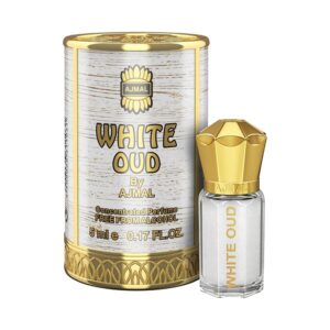 AJMAL White Oud Concentrated Perfume For Unisex (5 ml) - Ajmal