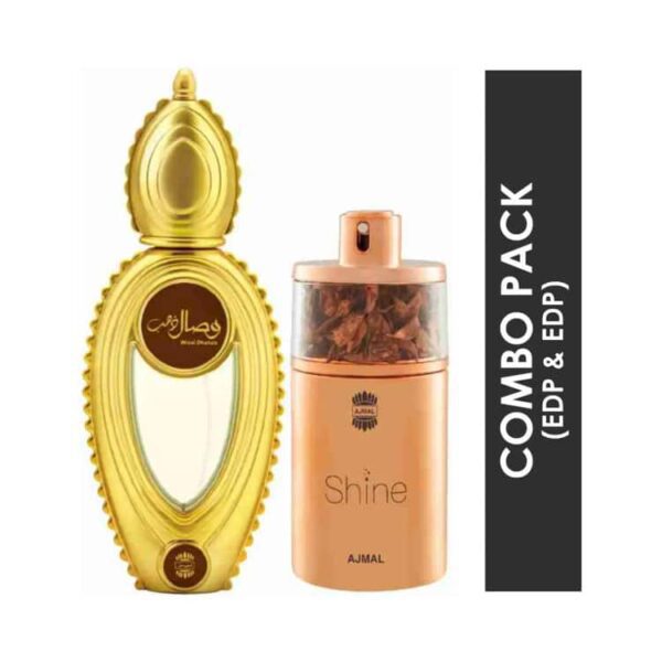 AJMAL Wisal Dhahab And Shine Eau De Parfum (2Pc) - Ajmal