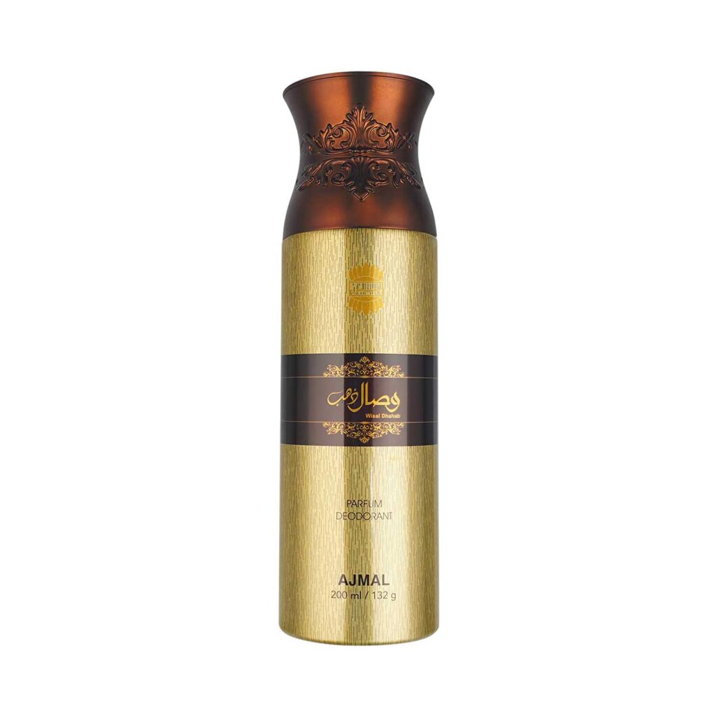 AJMAL Wisal Dhahab Deodorant Spray (200ml) - Ajmal