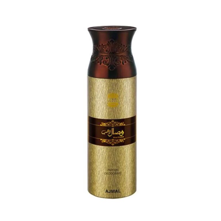AJMAL Wisal Dhahab Deodorant Spray - Pack of 2 (200ml Each) - Ajmal