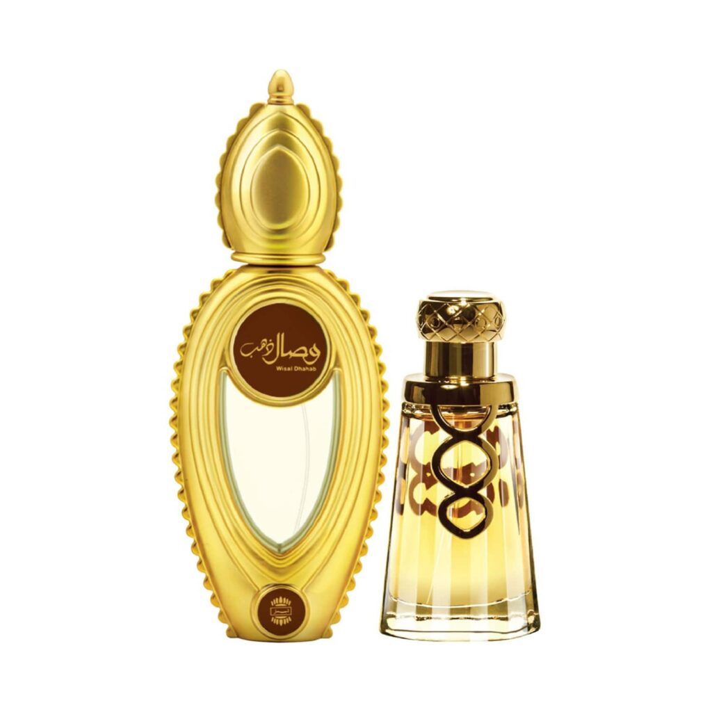 AJMAL Wisal Dhahab & Khallab Eau De Parfum Combo Pack (2 Pcs) - Ajmal
