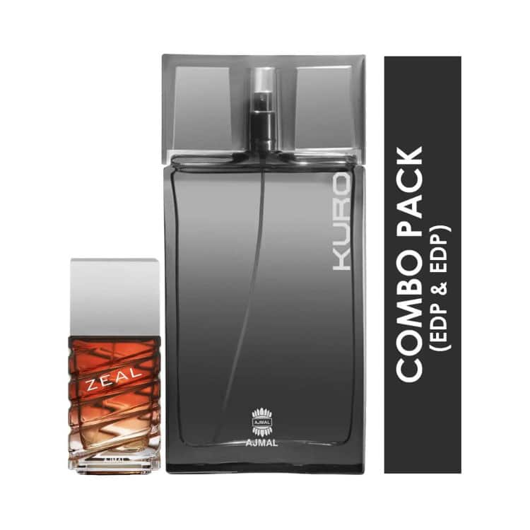 AJMAL Zeal And Kuro Eau De Parfum (2Pc) - Ajmal