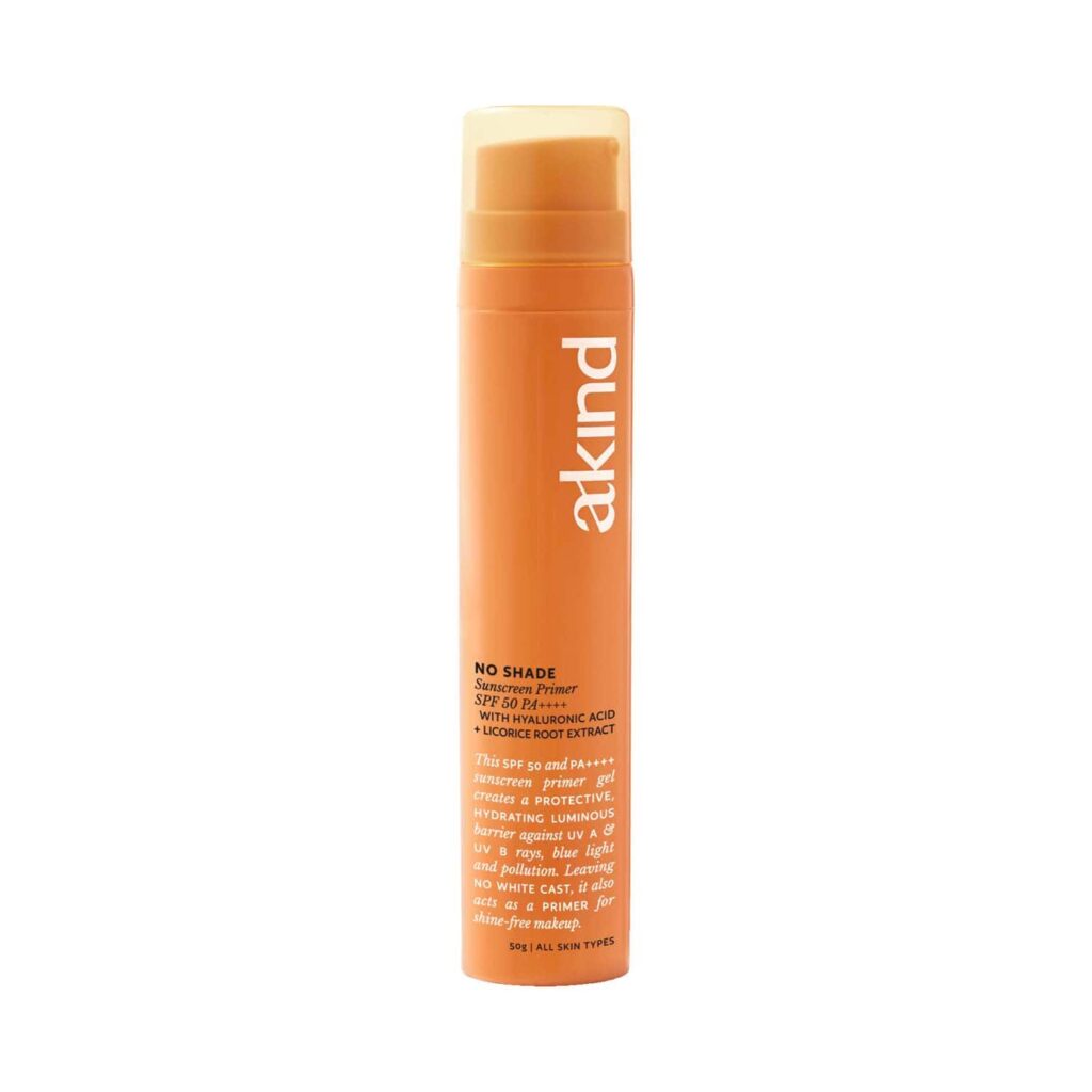 Akind No Shade Sunscreen Primer SPF 50 PA++++ (50 g) - Akind