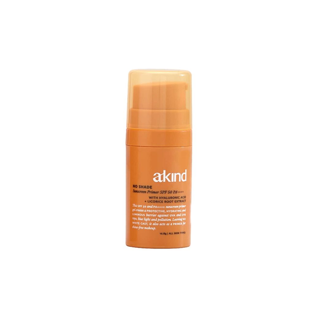 Akind No Shade Sunscreen Primer SPF 50 PA++++ Mini (16.8 g) - Akind