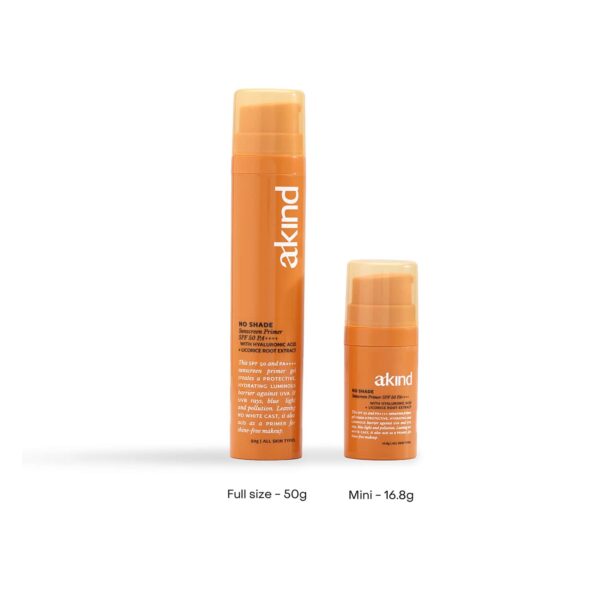 Akind No Shade Sunscreen Primer SPF 50 PA++++ Mini (16.8 g) - Akind