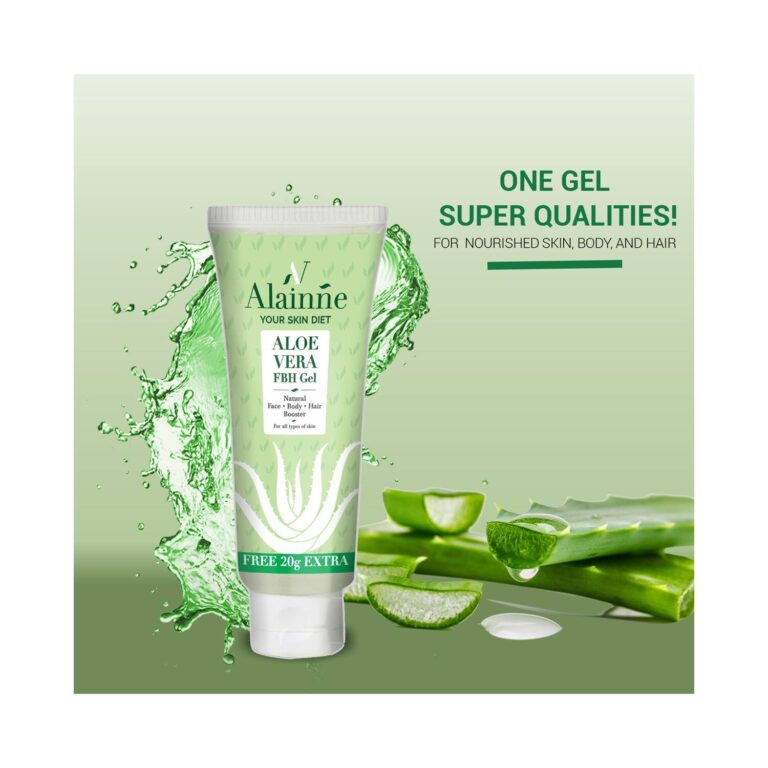 Alainne Aloe Vera FBH Gel Jar Moisturizer - (100g) - Alainne
