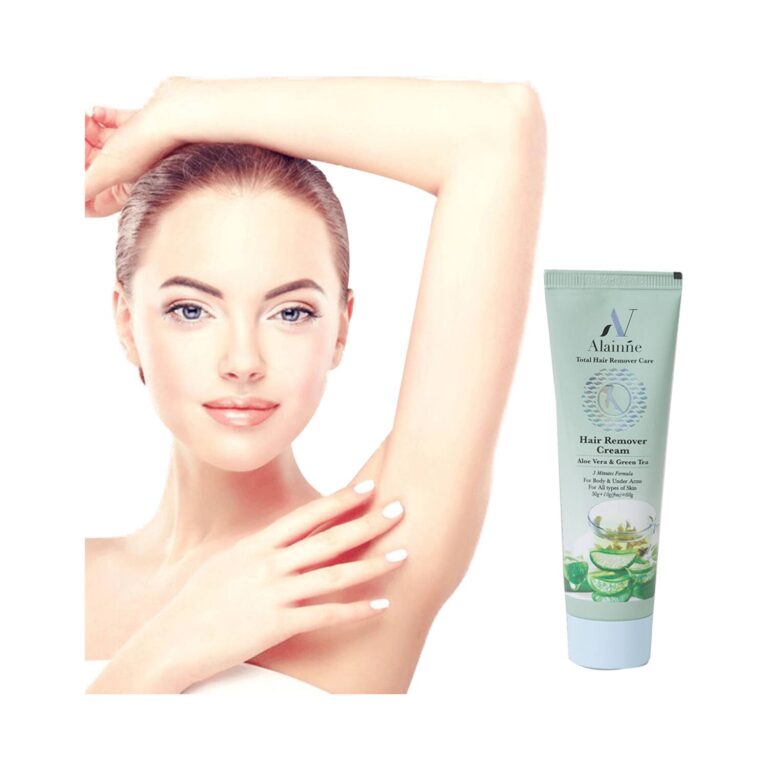 Alainne Aloe Vera With Green Tea Hair Remover Kit (60 g) - Alainne