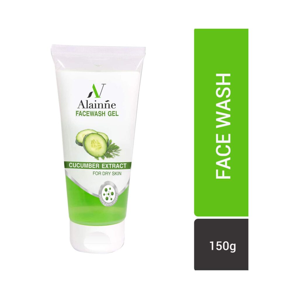 Alainne Cucumber Extract Facewash Gel - (150g) - Alainne