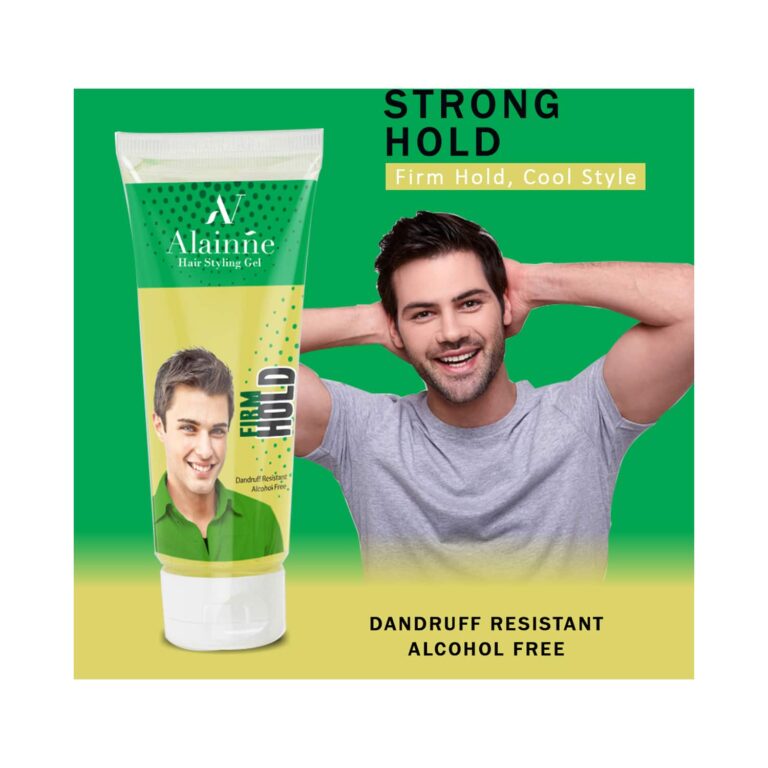 Alainne Firm Hold Hair Styling Gel - (60ml) - Alainne