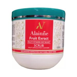 Alainne Fruit Extract Multi Vitamin Oxy Blast Step-1 Face Scrub - (500g) - Alainne