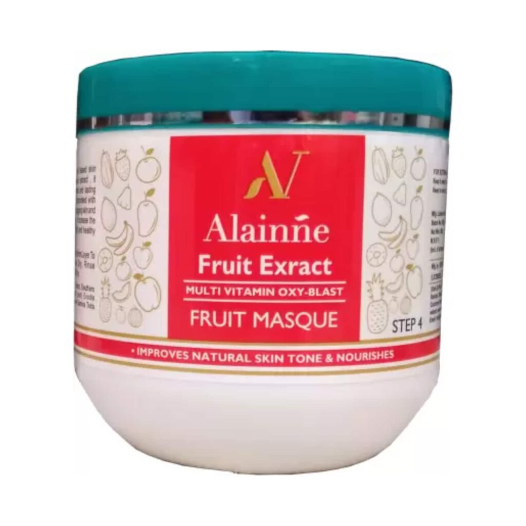 Alainne Fruit Extract Multi Vitamin Oxy Blast Step-4 Masque - (500g) - Alainne