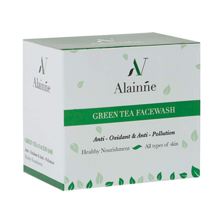 Alainne Green Tea Facewash - (125g) - Alainne