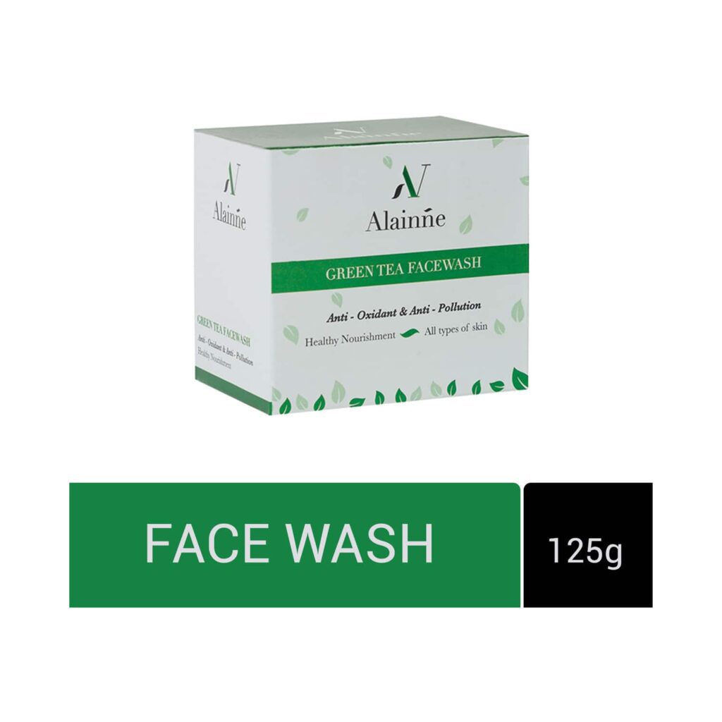 Alainne Green Tea Facewash - (125g) - Alainne