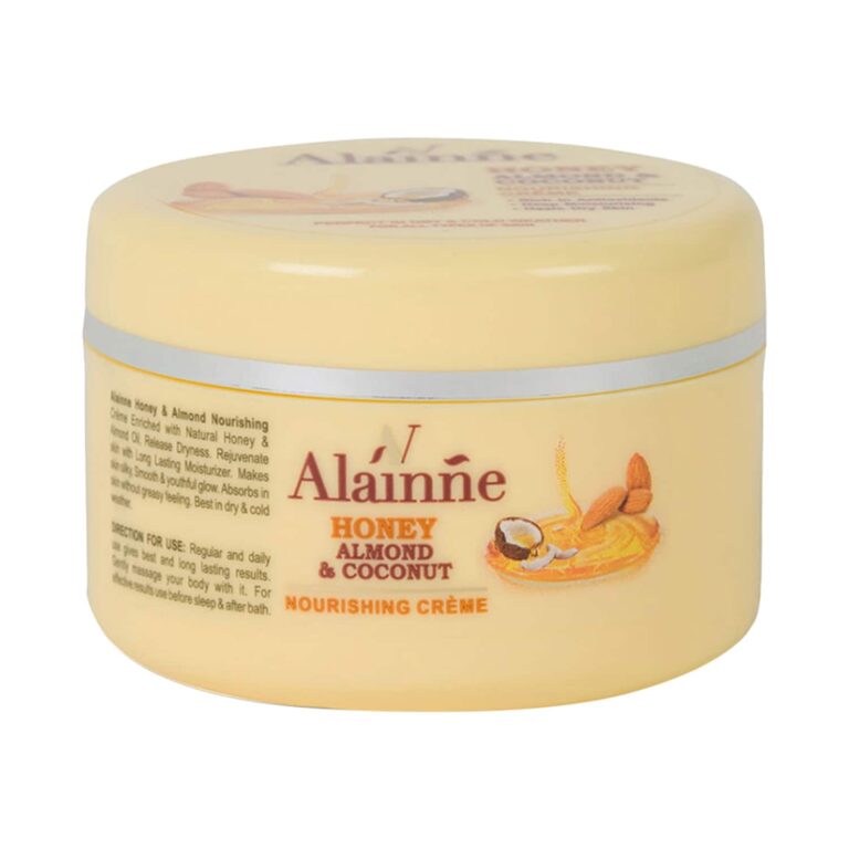 Alainne Honey Almond & Coconut Nourishing Body Creme - (100g) - Alainne