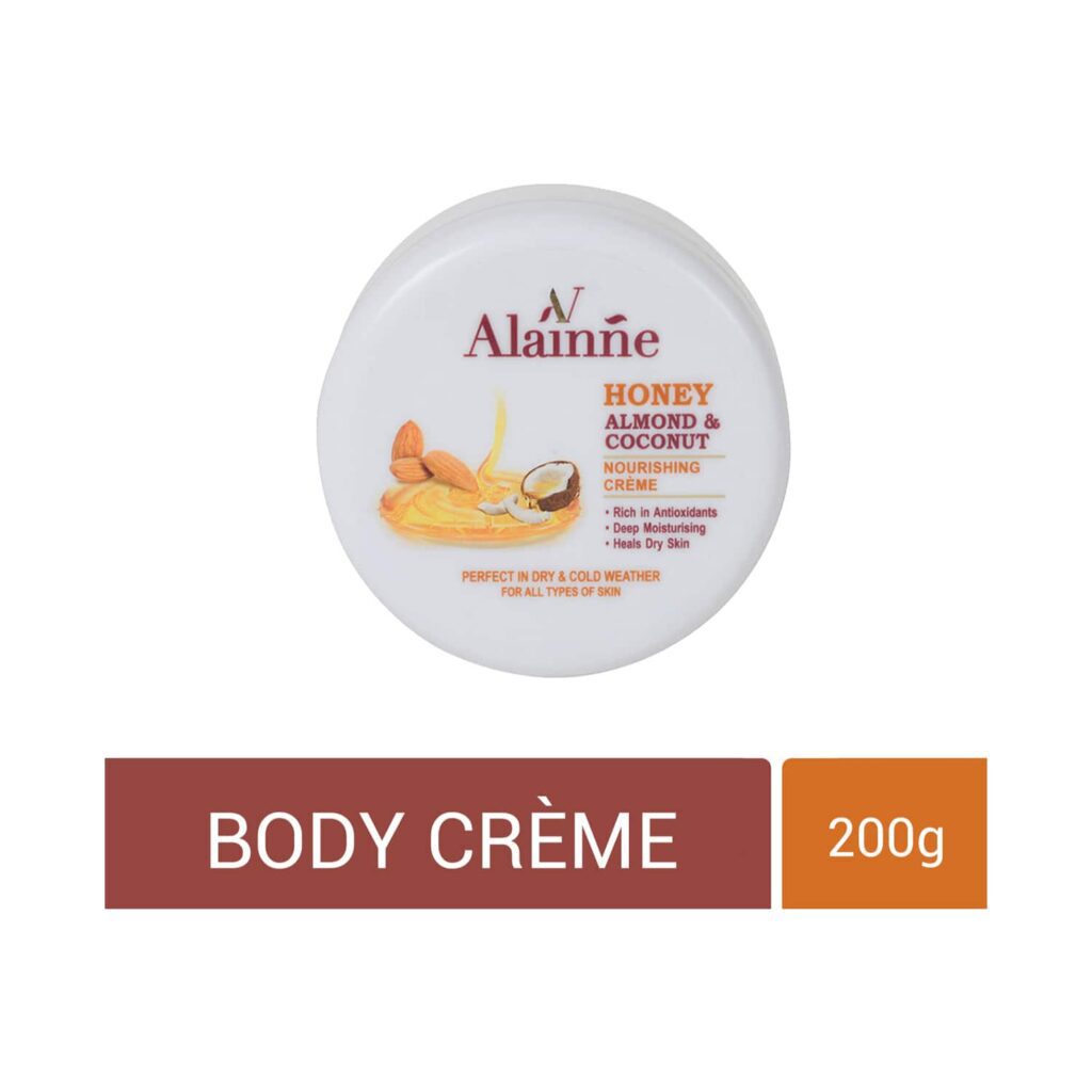 Alainne Honey Almond & Coconut Nourishing Body Creme - (200g) - Alainne