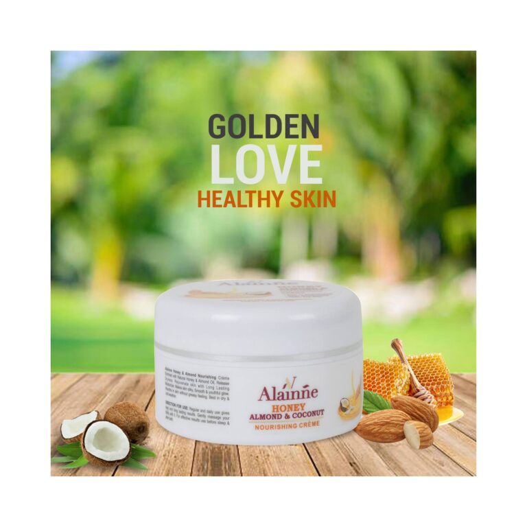 Alainne Honey Almond & Coconut Nourishing Body Creme - (200g) - Alainne