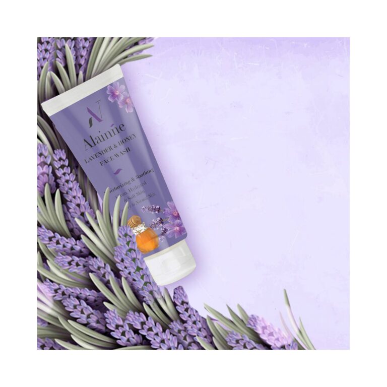 Alainne Lavender & Honey Facewash - (100g) - Alainne