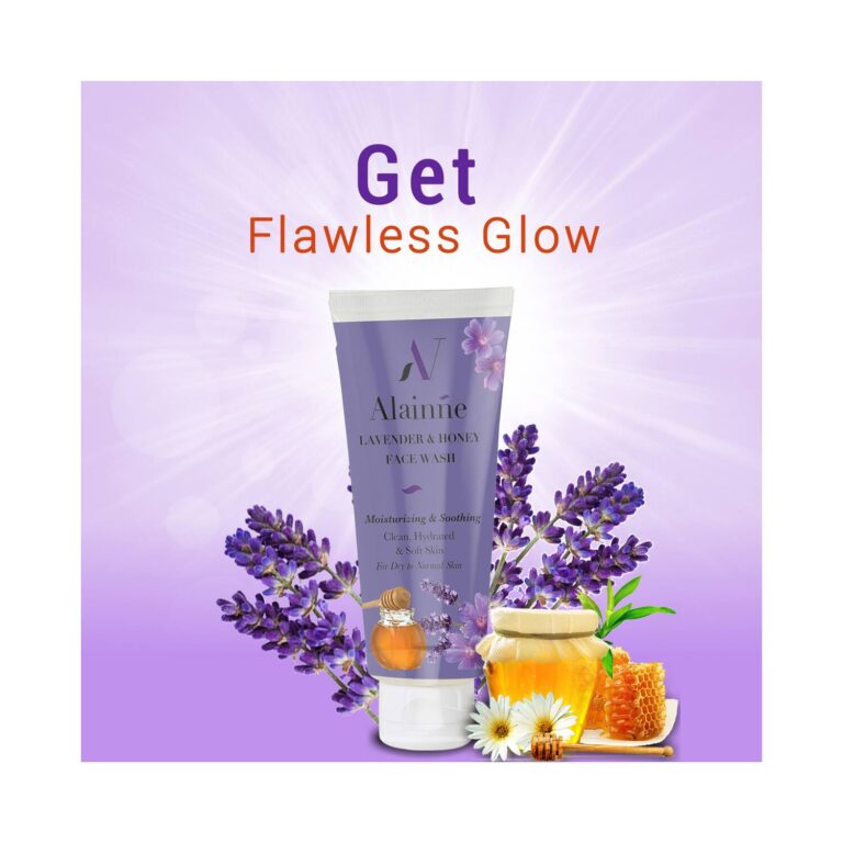 Alainne Lavender & Honey Facewash - (100g) - Alainne