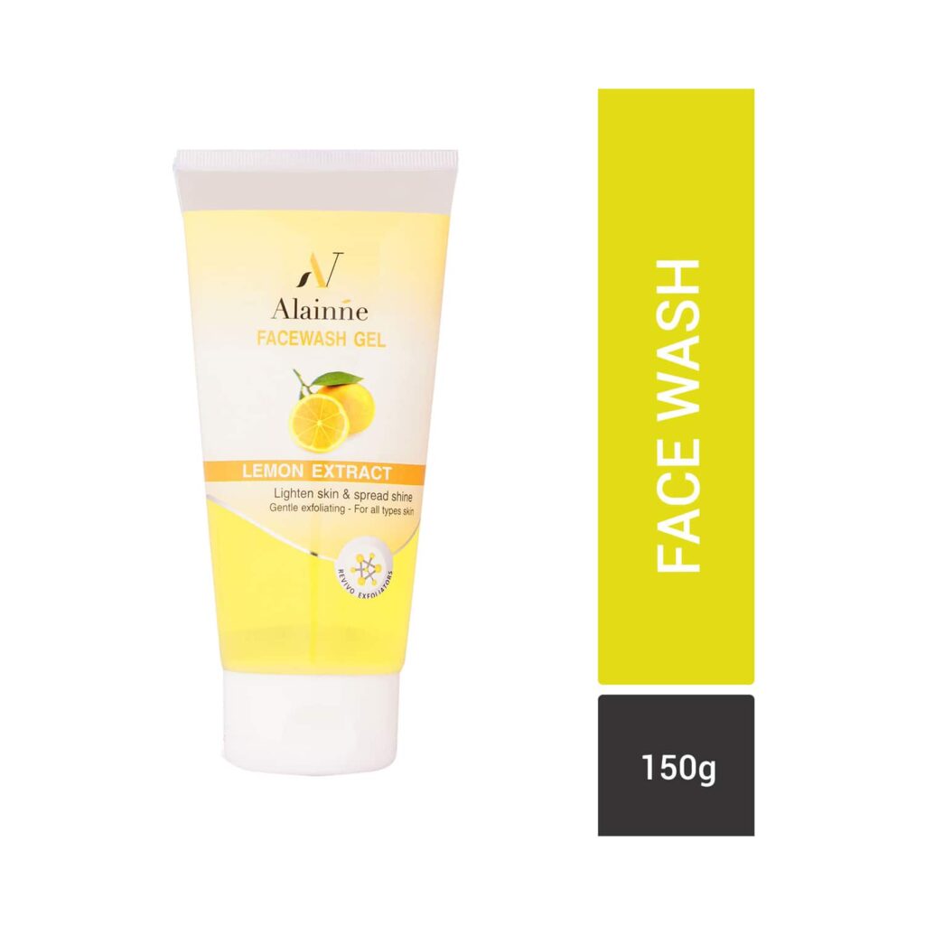 Alainne Lemon Extract Facewash Gel - (150g) - Alainne