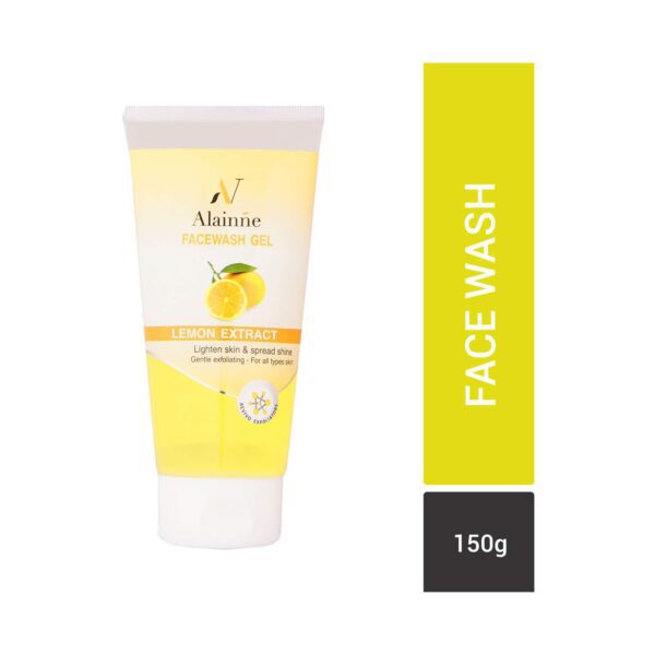 Alainne Lemon Extract Facewash Gel - (150g) - Alainne