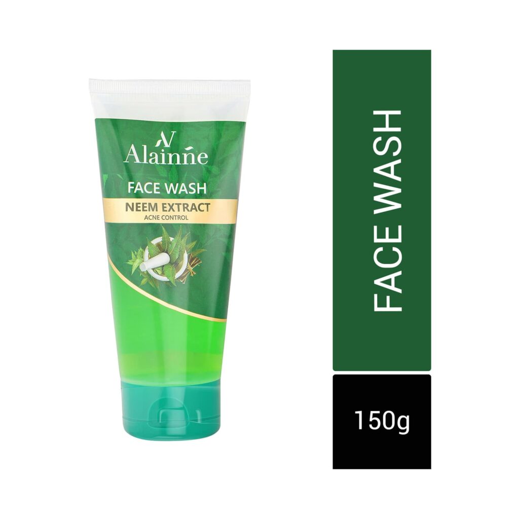 Alainne Neem Extract Acne Control Facewash - (150g) - Alainne