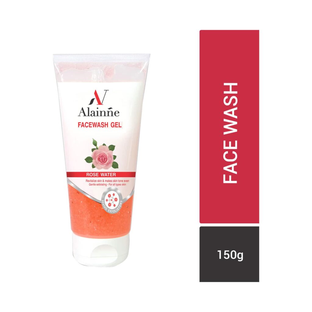 Alainne Rose Water Gel Facewash - (150g) - Alainne