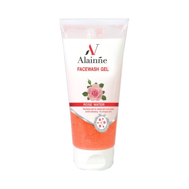 Alainne Rose Water Gel Facewash - (150g) - Alainne