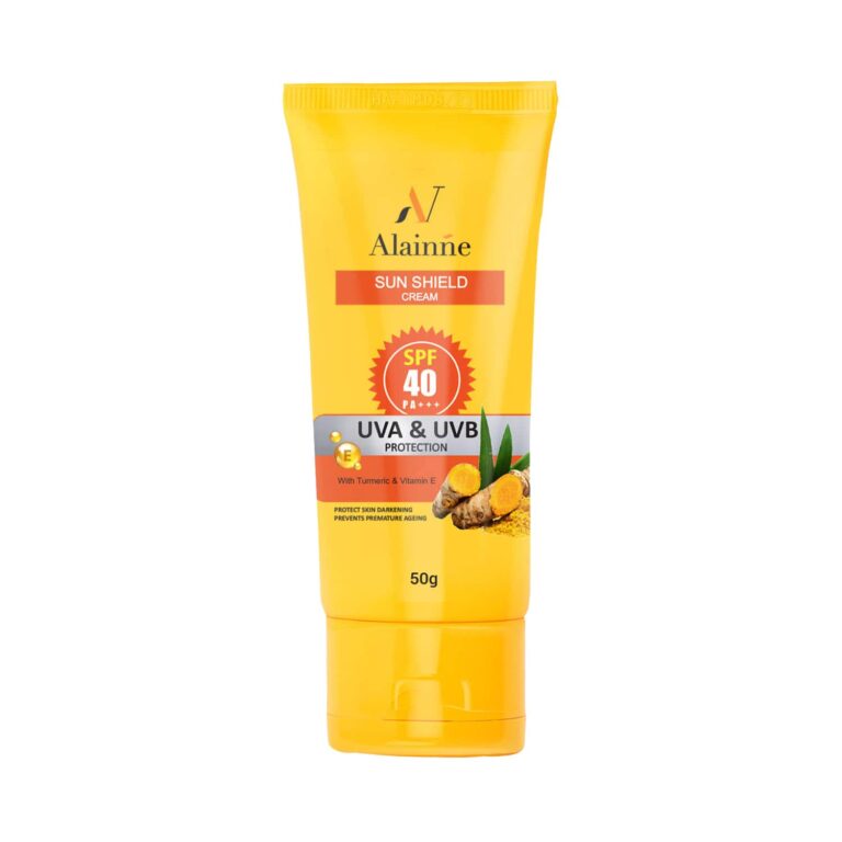 Alainne Sun Shield Cream UVA & UVB Protection SPF-40 - (50g) - Alainne