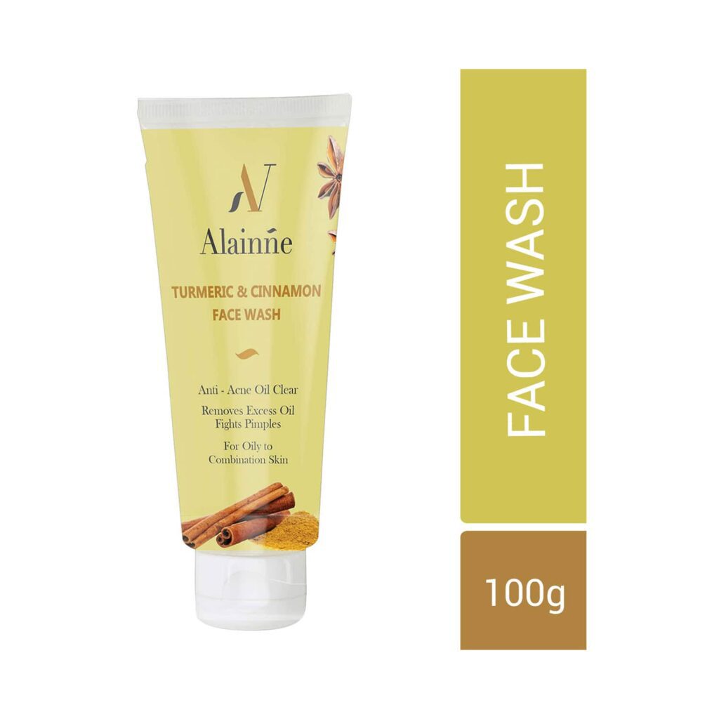 Alainne Turmeric & Cinnamon Facewash - (100g) - Alainne