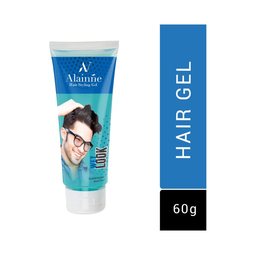 Alainne Wet Look Hair Styling Gel - (60ml) - Alainne