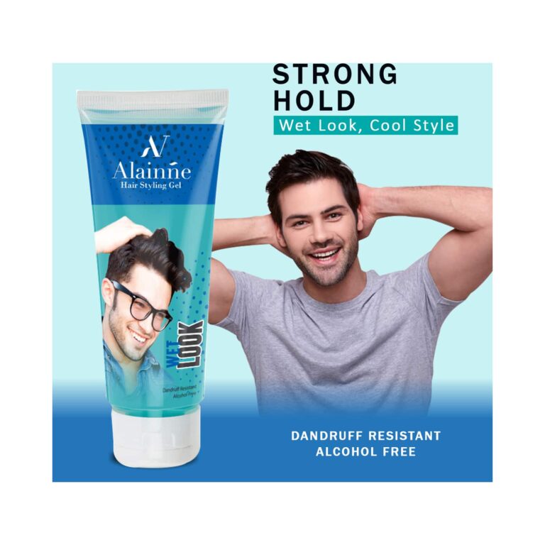 Alainne Wet Look Hair Styling Gel - (60ml) - Alainne