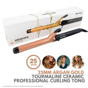 Alan Truman Argan Gold Ceramic Curler - 25mm (1 Pc) - Alan Truman