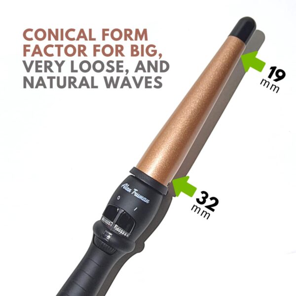 Alan Truman Argan Gold Wand - Large - 32-19mm (1 Pc) - Alan Truman