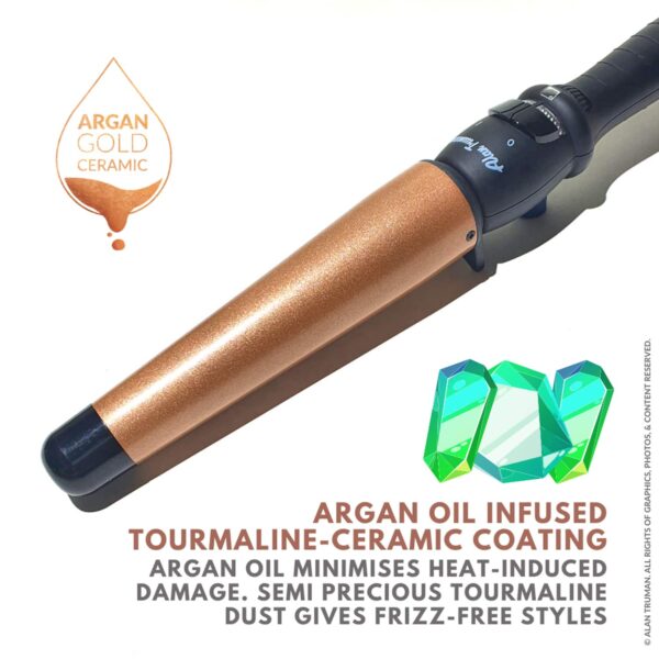 Alan Truman Argan Gold Wand - X-Large 38-25mm (1 Pc) - Alan Truman