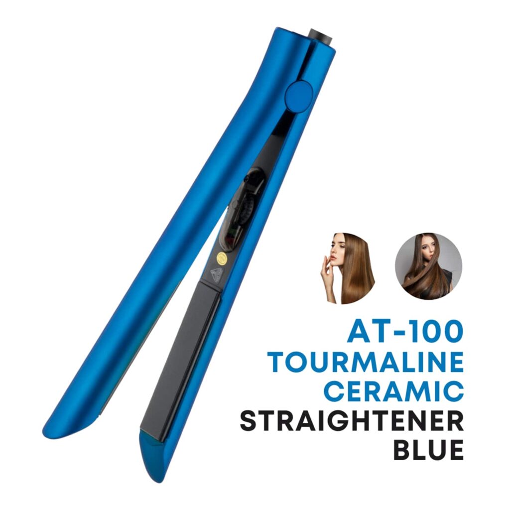 Alan Truman AT100 Tourmaline Ceramic Straightener - Blue (1 Pc) - Alan Truman