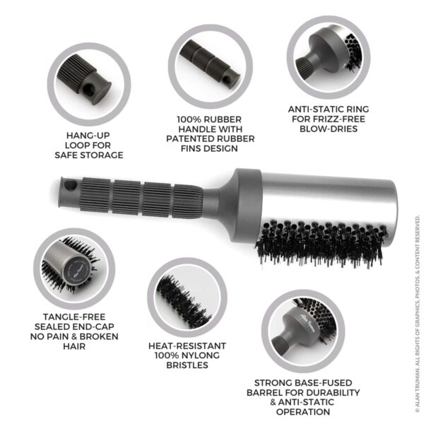Alan Truman Blow and Mould Brush - Medium (1 Pc) - Alan Truman
