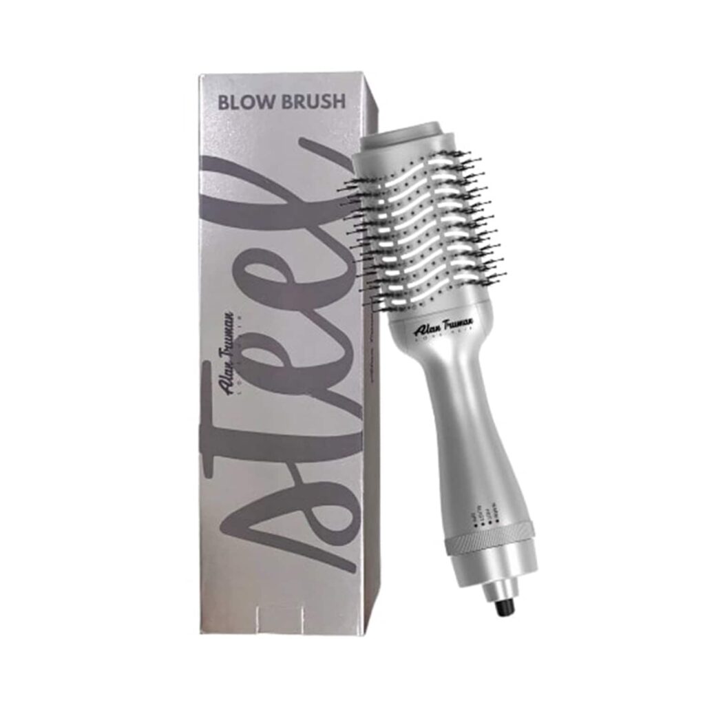 Alan Truman Blow Brush Steel Silver (1 Pc) - Alan Truman