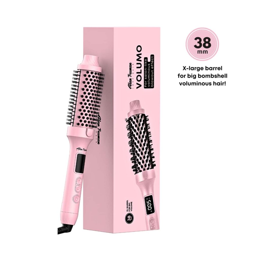 Alan Truman Digital Volumo - Hair Volumising, Curling & Waving Brush (38Mm Barrel) - Alan Truman