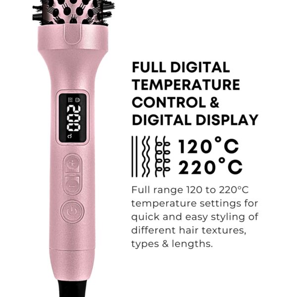 Alan Truman Digital Volumo - Hair Volumising, Curling & Waving Brush (38Mm Barrel) - Alan Truman