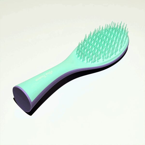 Alan Truman Dt-12 Fine & Fragile Detangling & Everyday Care Brush - Purple - Alan Truman