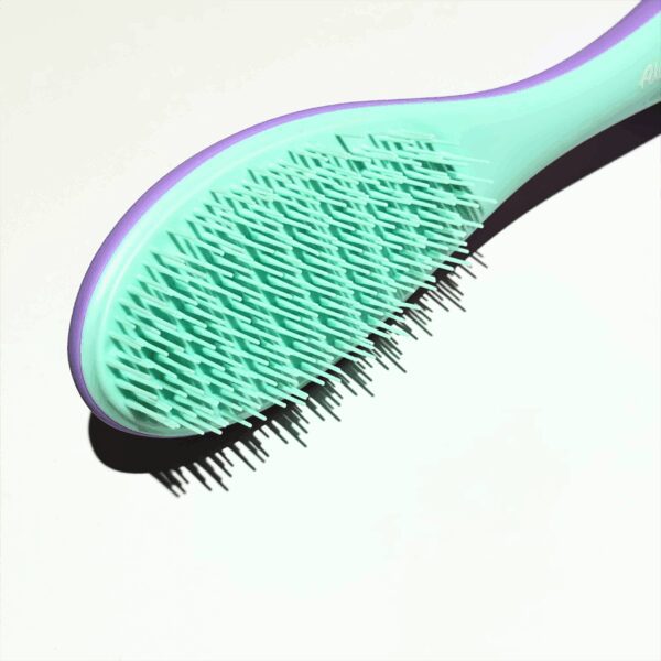 Alan Truman Dt-12 Fine & Fragile Detangling & Everyday Care Brush - Purple - Alan Truman