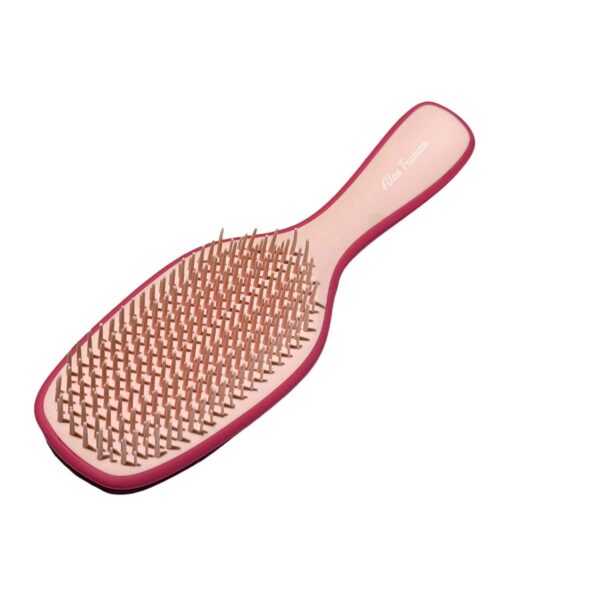 Alan Truman Dt-13 Thick & Curly - Detangling & Care Brush - Pink - Alan Truman