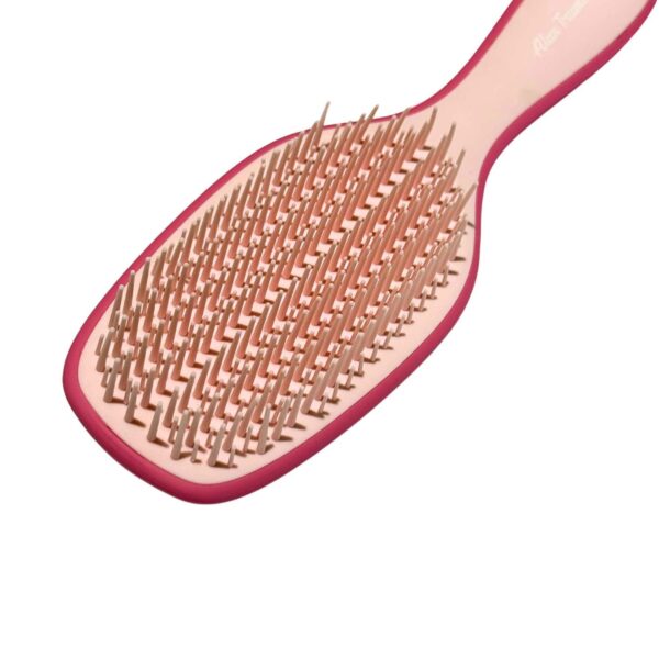 Alan Truman Dt-13 Thick & Curly - Detangling & Care Brush - Pink - Alan Truman