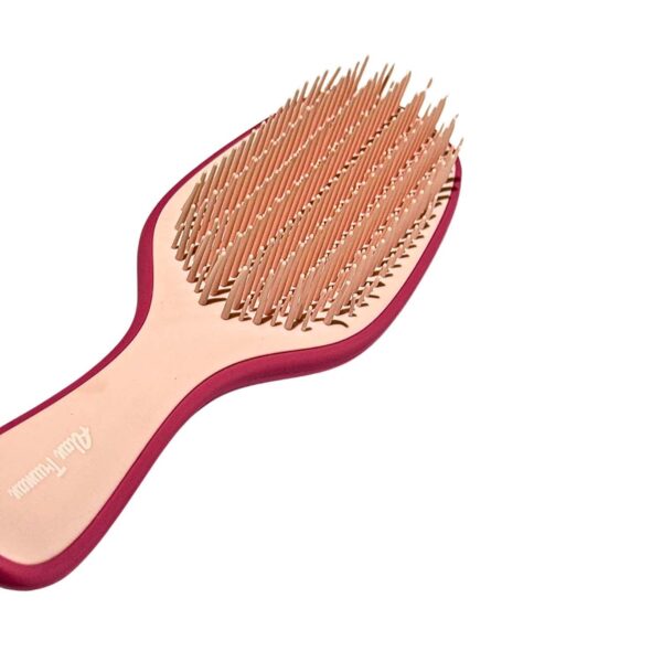 Alan Truman Dt-13 Thick & Curly - Detangling & Care Brush - Pink - Alan Truman