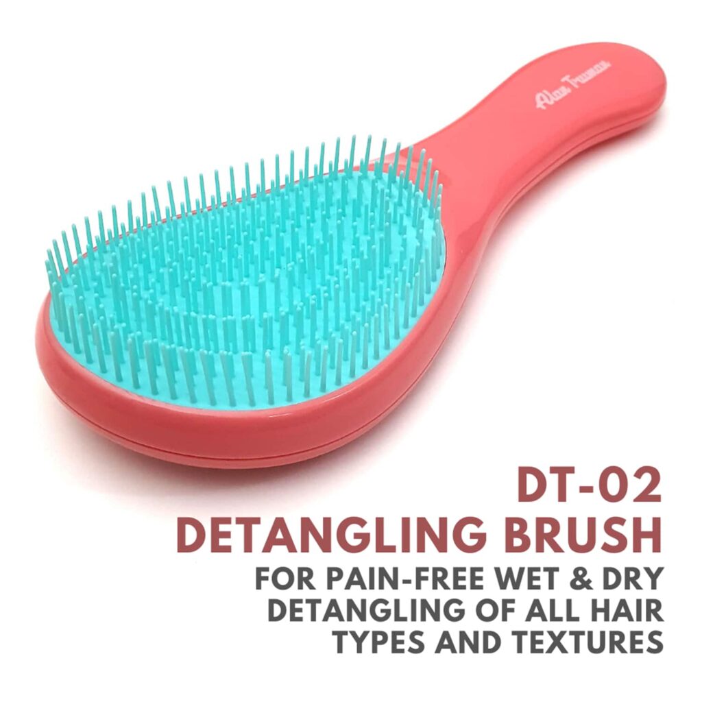 Alan Truman DT02 Detangling Brush - Pink Blue (1 Pc) - Alan Truman