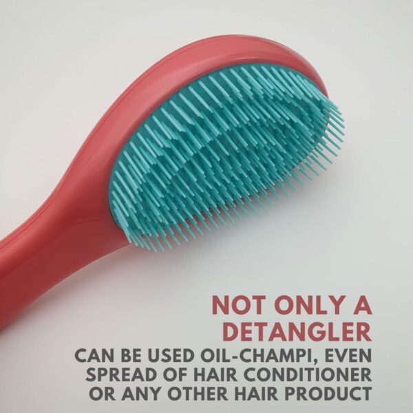 Alan Truman DT02 Detangling Brush - Pink Blue (1 Pc) - Alan Truman