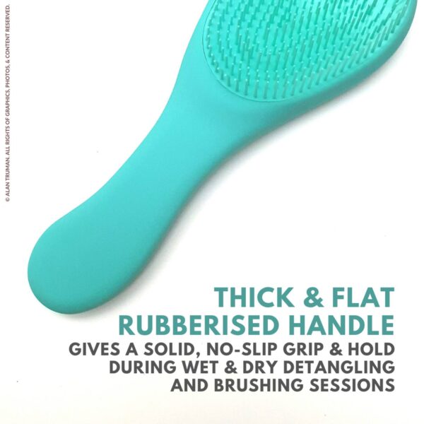 Alan Truman DT03 Detangling Brush - Green (1 Pc) - Alan Truman