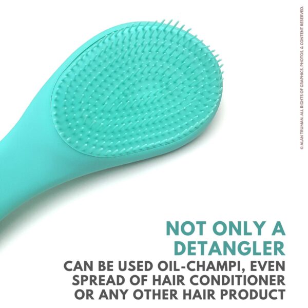 Alan Truman DT03 Detangling Brush - Green (1 Pc) - Alan Truman
