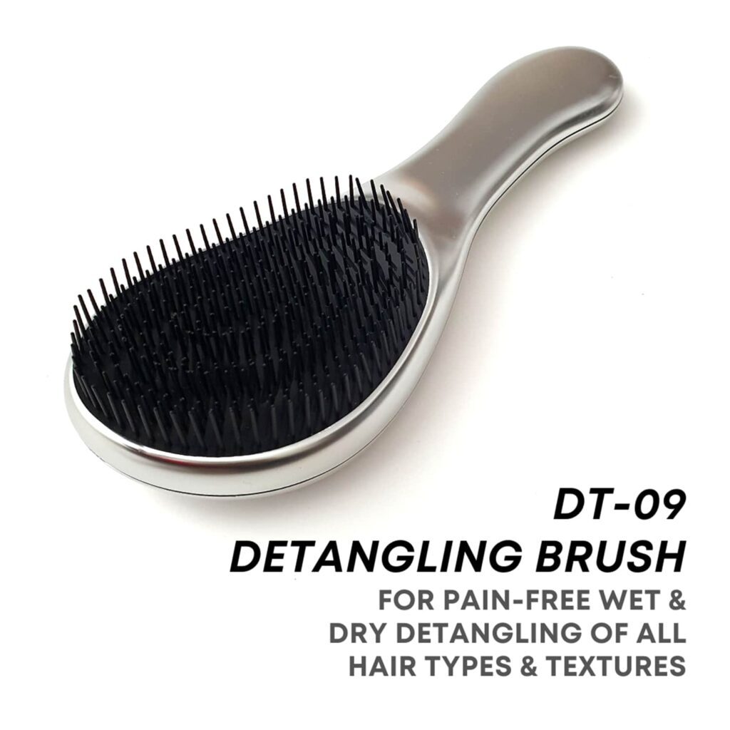 Alan Truman DT08 Detangling Brush - Silver (1 Pc) - Alan Truman